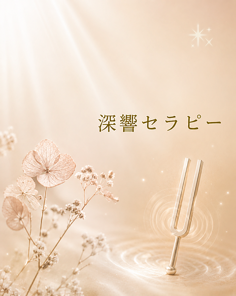 深響セラピー　音叉セラピーフルコース（120分）